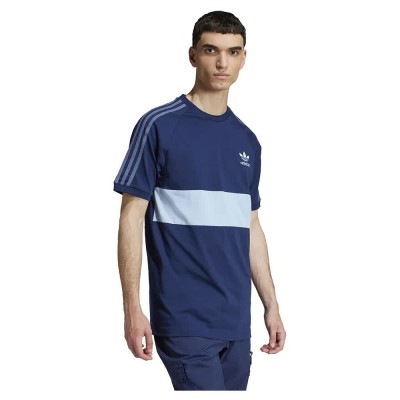 тениска,мъжки,тениски,adidas,originals,3,stripes,panel,short,sleeve,t,shirt,night,indigo,clear,sky,(blue)