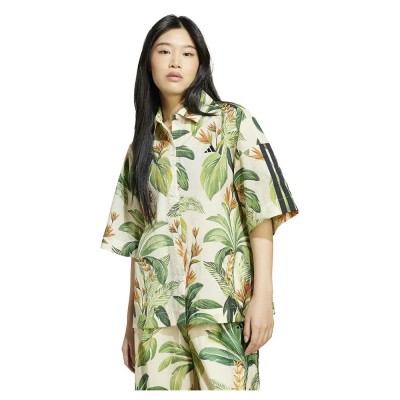 дамски,блузи,с,яка,adidas,x,farm,premium,short,sleeve,polo,yellow