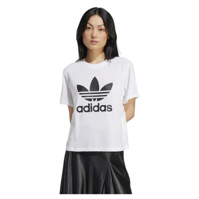 тениска,дамски,тениски,adidas,originals,adicolor,trefoil,boxy,short,sleeve,t,shirt,white