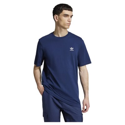 тениска,мъжки,тениски,adidas,originals,trefoil,essentials,short,sleeve,t,shirt,night,indigo,(blue)