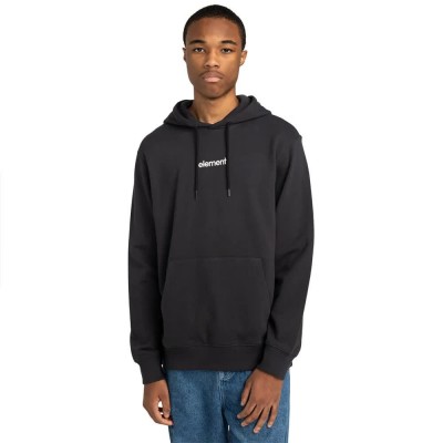 суичър,мъжки,пуловери,element,simple,logo,hoodie,black,(off,black)