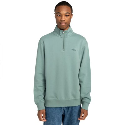 блуза,мъжки,пуловери,element,skateboard,half,zip,sweatshirt,trellis,(green)