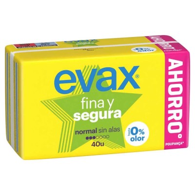 хигиена,тяло,evax,fine,and,safe,normal,compresses,40,units,clear,(multicolor)
