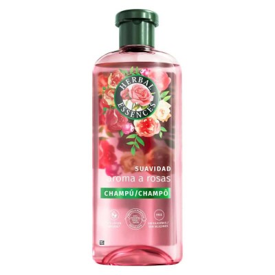 хигиена,тяло,herbal,essences,pink,softening,shampoo,350ml,clear,(multicolor)