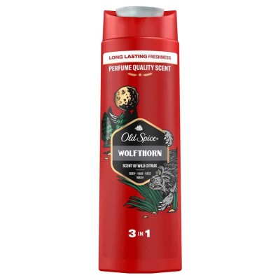 хигиена,тяло,old,spice,wolfthorn,shower,gel,400ml,red,(multicolor)