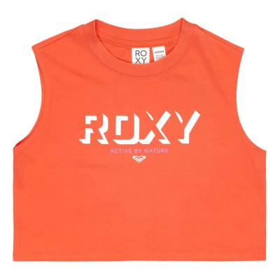тениска,детски,тениски,roxy,active,teenager,boxy,sleeveless,t,shirt,orange,(emberglow)