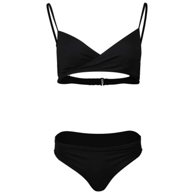дамски,бански,костюми,roxy,beach,classics,wrap,bikini,black