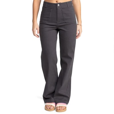 панталони,дамски,панталони,roxy,coastal,cruiser,washed,pants,grey