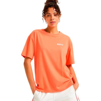 тениска,дамски,тениски,roxy,essential,energy,timeless,short,sleeve,t,shirt,emberglow,(orange)