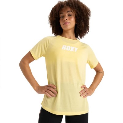 тениска,дамски,тениски,roxy,everyday,flow,short,sleeve,t,shirt,yellow,(lemon,meringue)