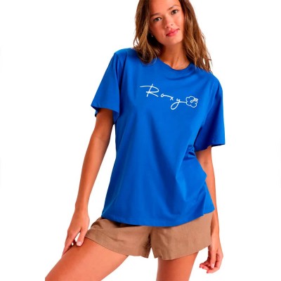 тениска,дамски,тениски,roxy,hangloose,the,sky,short,sleeve,t,shirt,blue,(dazzling,blue)