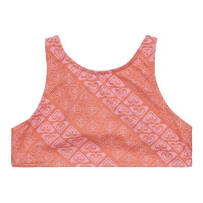 детски,бански,костюми,roxy,heart,n,soul,crop,top,bikini,orange