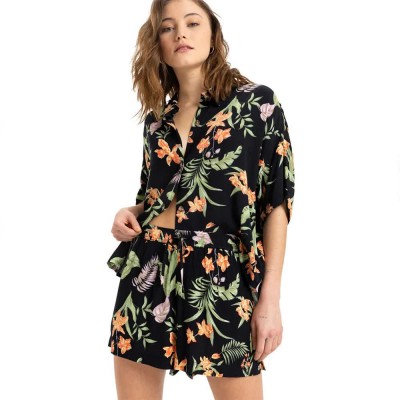къси,панталони,дамски,панталони,roxy,lekeitio,break,high,printed,shorts,anthracite,island,escape,(black)