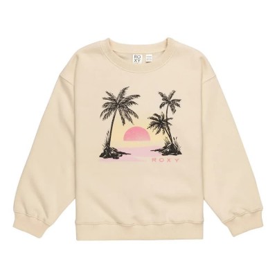 блуза,детски,блузи,roxy,morning,hike,terry,rg,sweatshirt,beige,(parchment)