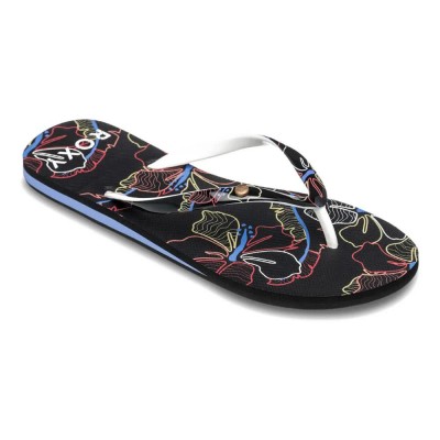 джапанки,дамски,сандали,и,чехли,roxy,portofino,iii,flip,flops,black,(black,multi,camo)