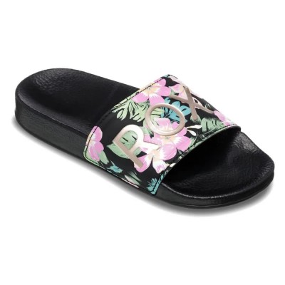 детски,сандали,и,чехли,roxy,rg,slippy,ii,slides,black,pink,stencil,(black)