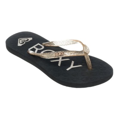 детски,сандали,и,чехли,roxy,rg,viva,sparkle,slides,black,(black,m,gold)