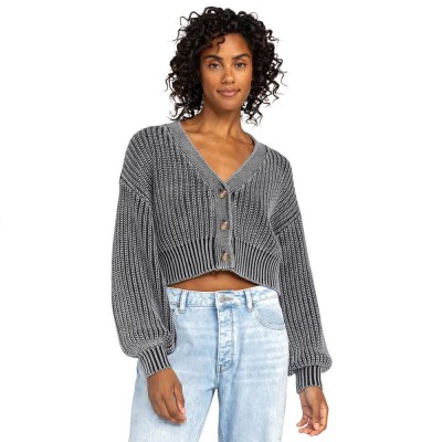 блуза,дамски,блузи,roxy,sundaze,washed,sweatshirt,grey