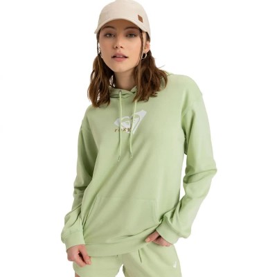 суичър,дамски,блузи,roxy,surf,stoked,terry,hoodie,green