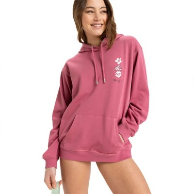 суичър,дамски,блузи,roxy,surf,stoked,terry,art,hoodie,heather,rose,(pink)