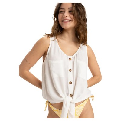 тениска,дамски,тениски,roxy,tropical,hill,sleeveless,t,shirt,beige