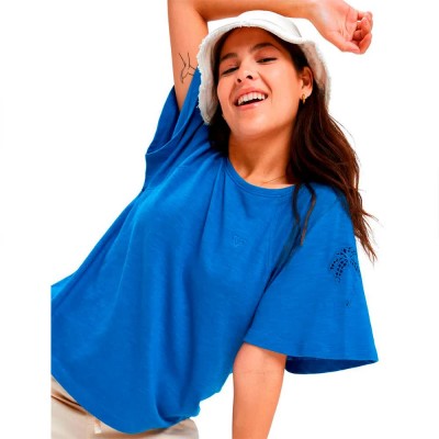 тениска,дамски,тениски,roxy,time,for,palm,tree,t,shirt,blue,(dazzling,blue)