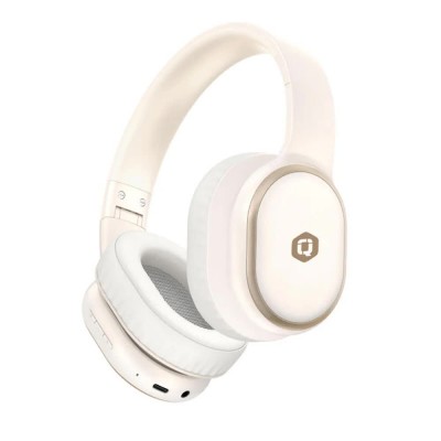 слушалки,qcharx,pulse,wireless,headset,beige,(beige)