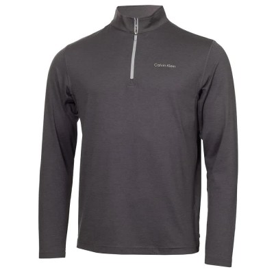 блуза,мъжки,пуловери,calvin,klein,golf,newport,half,zip,sweatshirt,grey,(charcoal,marl)