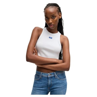 бебешки,потник,дамски,топове,hugo,baby,blue,sleeveless,top,white