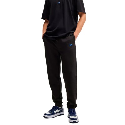 анцуг,мъжки,панталони,hugo,napin,01,blue,sweat,pants,black