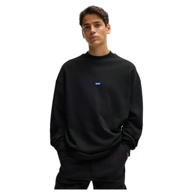 блуза,мъжки,пуловери,hugo,nedro,01,blue,sweatshirt,black