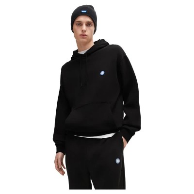 суичър,мъжки,пуловери,hugo,nottyo,01,blue,hoodie,black,(black)