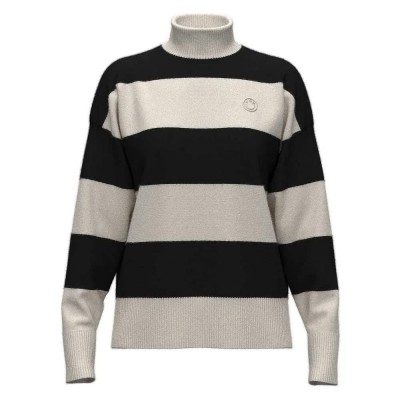 блуза,дамски,пуловери,дамски,плетени,дрехи,hugo,sajittina,01,blue,high,neck,sweater,black