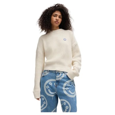 блуза,дамски,пуловери,дамски,плетени,дрехи,hugo,slogery,01,blue,sweater,white