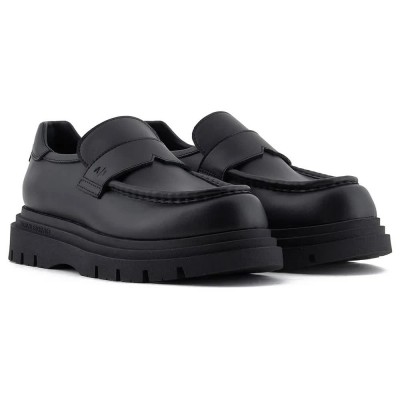 мъжки,обувки,armani,exchange,xua004,xv874,loafers,black
