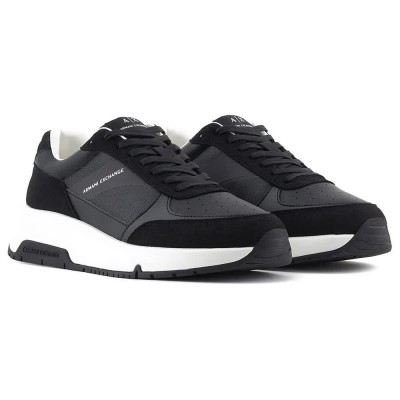 маратонки,мъжки,маратонки,armani,exchange,xux225,xv862,trainers,black