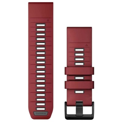електро,garmin,quickfit,26,mm,silicone,strap,red,(marsala,graphite)