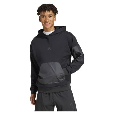 суичър,мъжки,пуловери,adidas,city,escape,fleece,hoodie,black,(black)