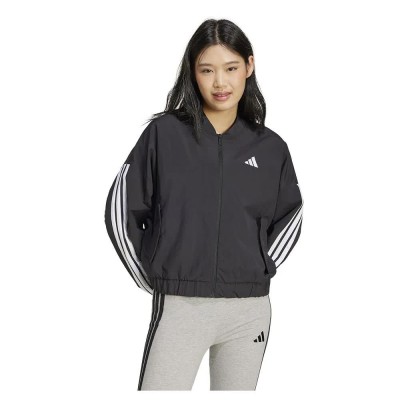 яке,дамски,якета,и,палта,adidas,essentials,3,stripes,lifestyle,woven,bomber,jacket,black