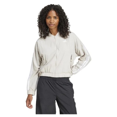 яке,дамски,якета,и,палта,adidas,essentials,3,stripes,lifestyle,woven,bomber,jacket,wonder,alumina,white,(beige)