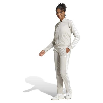 анцуг,дамски,анцузи,adidas,essentials,3,stripes,tracksuit,wonder,alumina,(beige)