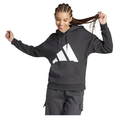 суичър,дамски,блузи,adidas,essentials,big,logo,fleece,hoodie,black