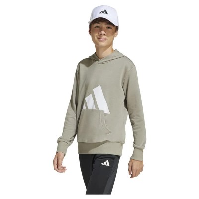 суичър,детски,блузи,adidas,essentials,big,logo,hoodie,beige,(putty,beige,white)