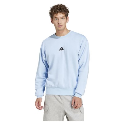 поларена,блуза,мъжки,пуловери,adidas,essentials,feelcozy,fleece,sweatshirt,glow,blue,black,(blue)