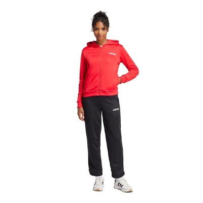 анцуг,дамски,анцузи,adidas,essentials,linear,tracksuit,red,orange,(pure,ruby)