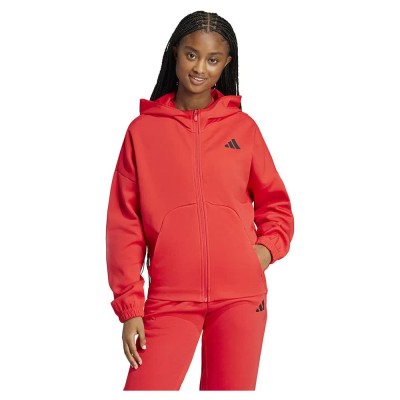 блуза,дамски,блузи,adidas,future,icons,small,logo,full,zip,sweatshirt,orange