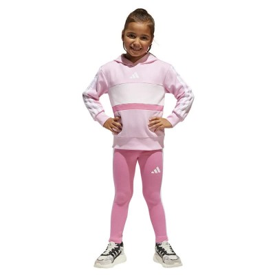 анцуг,детски,анцузи,adidas,seasonal,essentials,tiberio,3,stripes,fleece,leggings,tracksuit,pink