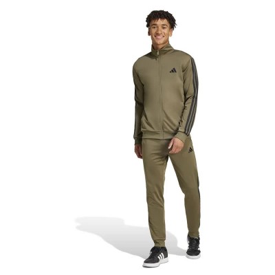 анцуг,мъжки,анцузи,adidas,sportswear,basic,3,stripes,tricot,tracksuit,olive,strata,(green)