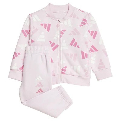 анцуг,детски,анцузи,adidas,seasonal,essentials,logo,celebration,fleece,tracksuit,clear,pink,(pink)