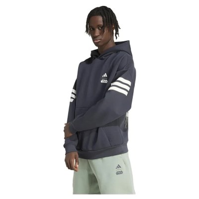 суичър,мъжки,пуловери,adidas,x,star,wars,the,mandalorian™,back,graphic,hoodie,grey